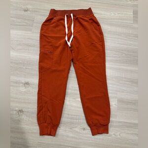 Figs Auburn High Waisted Jogger Scrub Pants - Small Petite